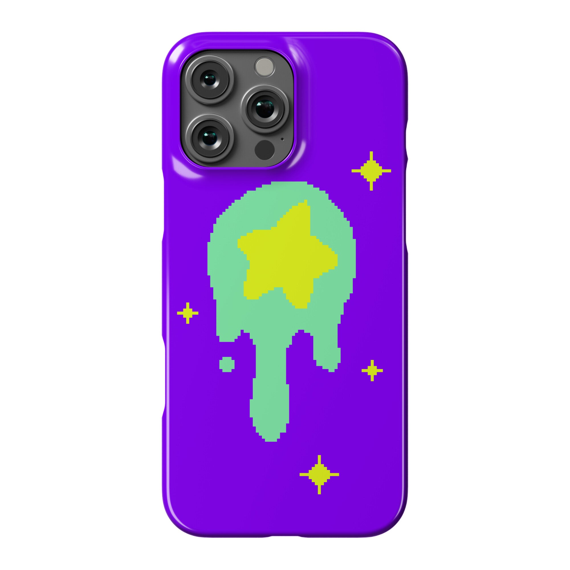 Gooey Pixel Star Phone Case